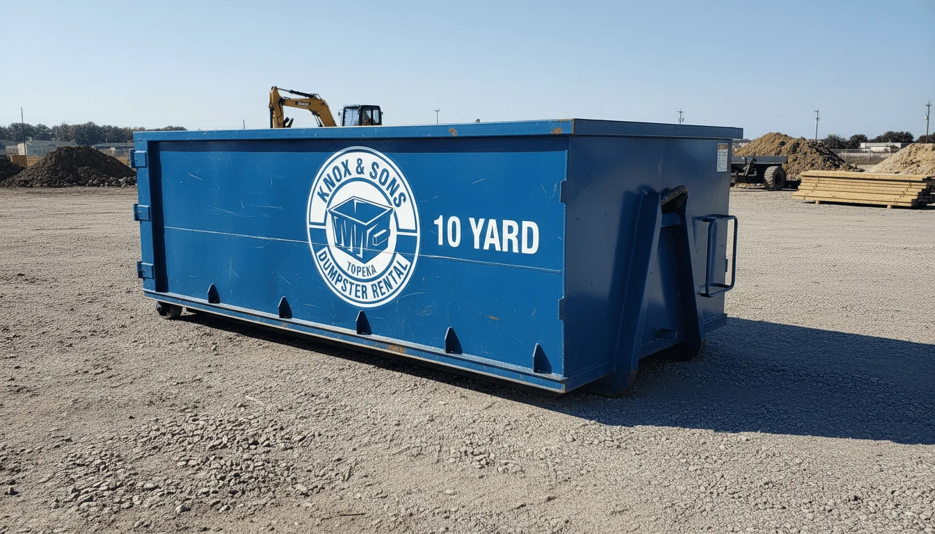 10-Yard Dumpster Rental Topeka-img