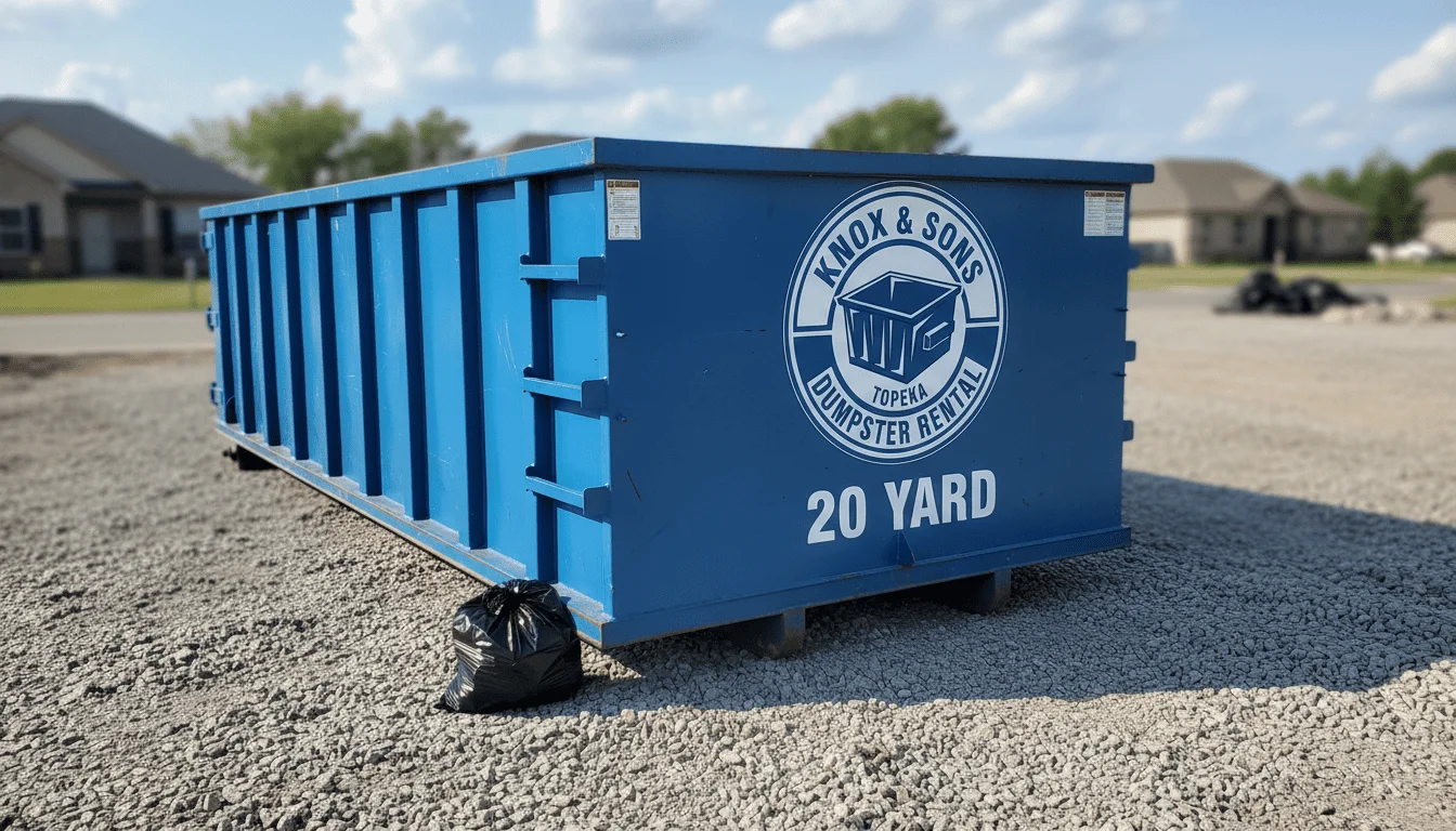 20-Yard Dumpster Rental Topeka-img