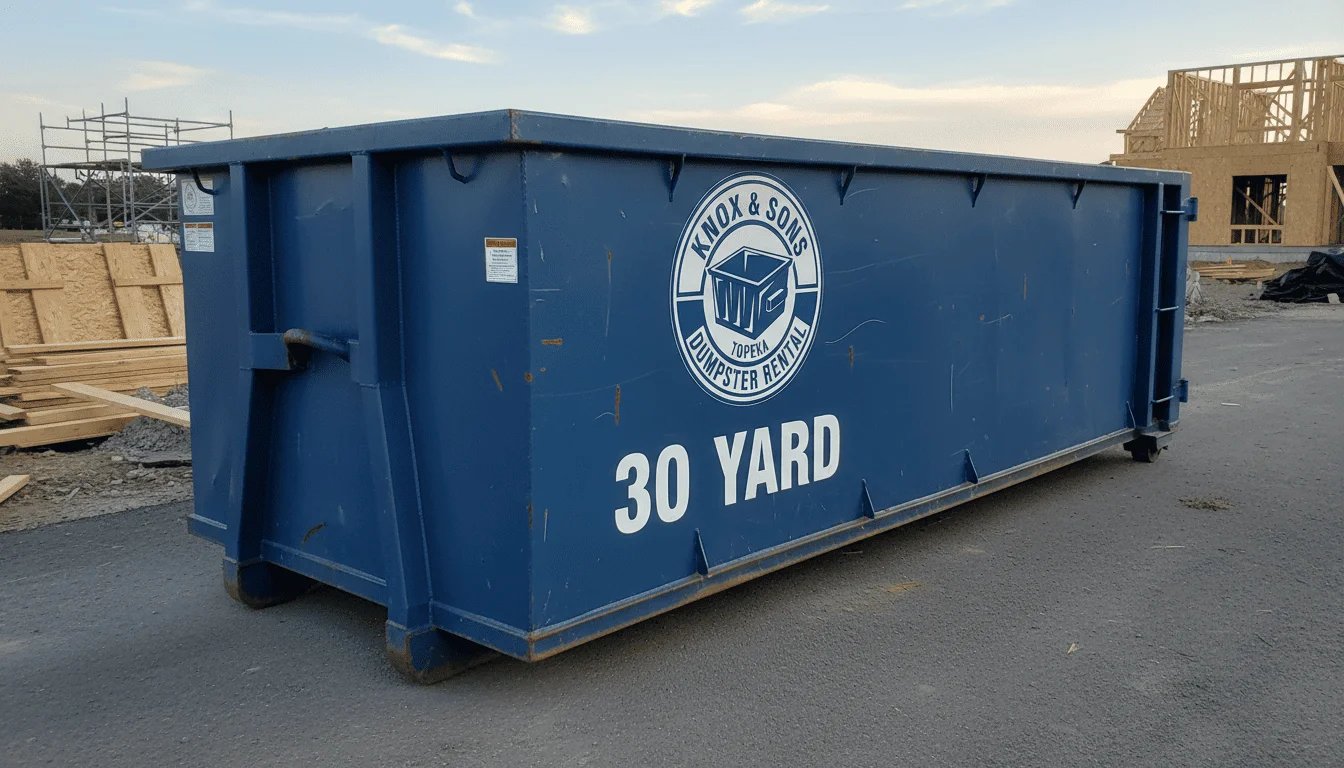 30-Yard Dumpster Rental Topeka-img