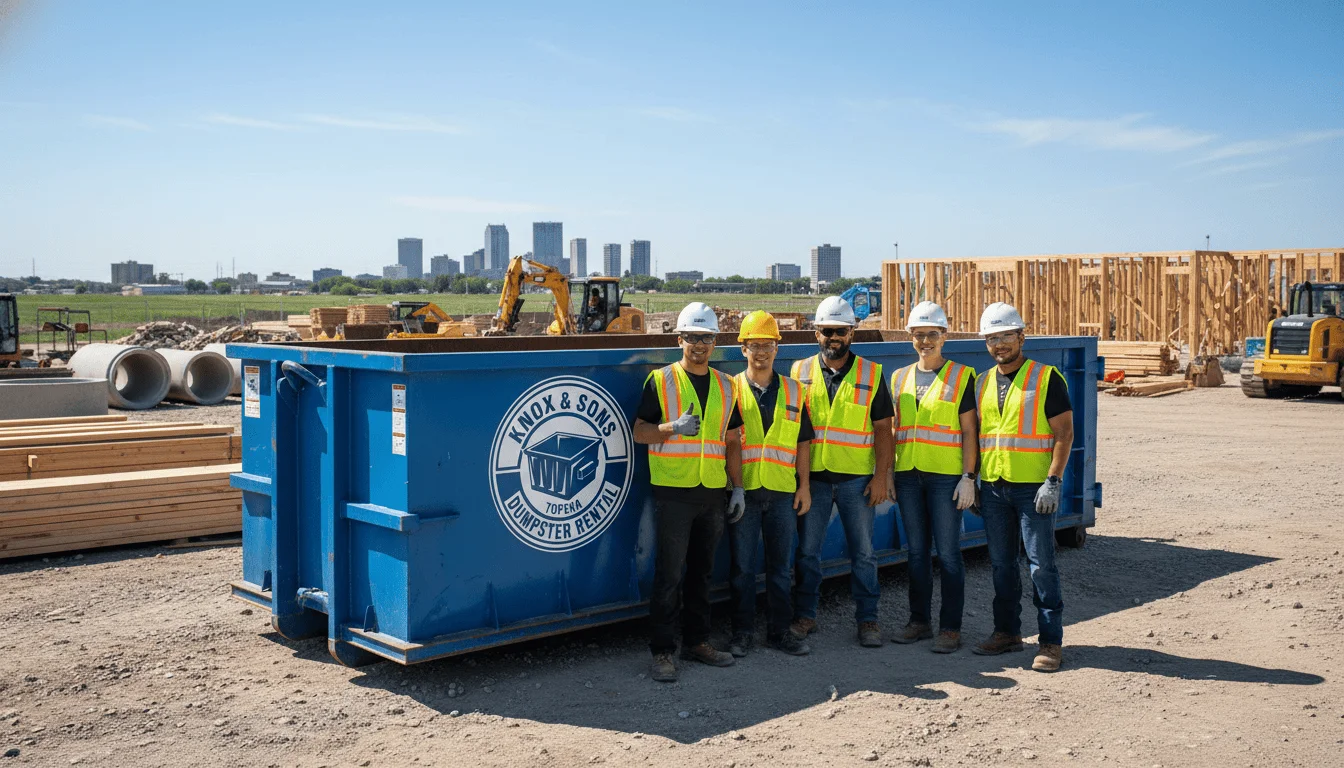 Construction Dumpster Rental Topeka-img